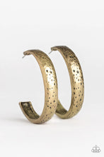 Load image into Gallery viewer, Rustic Revolution - brass  Earring
