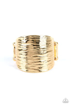 Load image into Gallery viewer, Rippling Rivers - GOLD Ring
