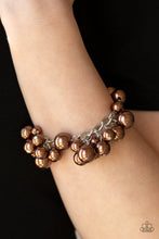 Load image into Gallery viewer, Girls In Pearls - Brown Bracelet

