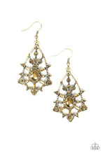 Load image into Gallery viewer, Gatsby Gleamer  -  Brass Earrings
