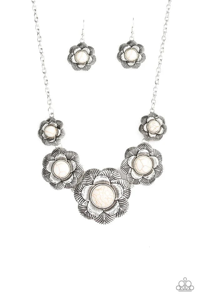 Sante Fe HIlls -White Necklace