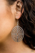 Load image into Gallery viewer, TOTALLY ON TARGET - SILVER EARRINGS
