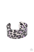 Load image into Gallery viewer, Top Cat- Purple Bracelet
