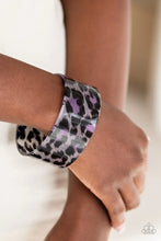 Load image into Gallery viewer, Top Cat- Purple Bracelet
