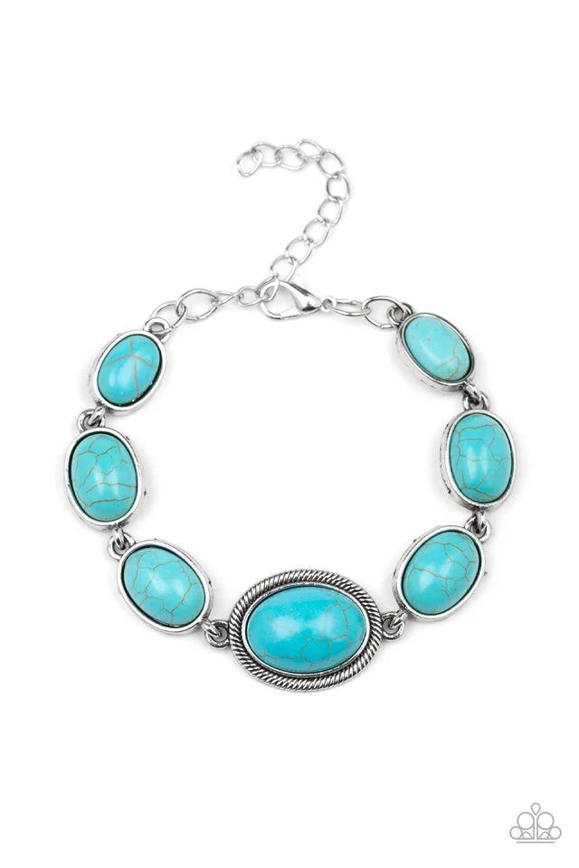 Serene Stonework - Blue  Bracelet