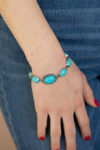 Load image into Gallery viewer, Serene Stonework - Blue  Bracelet
