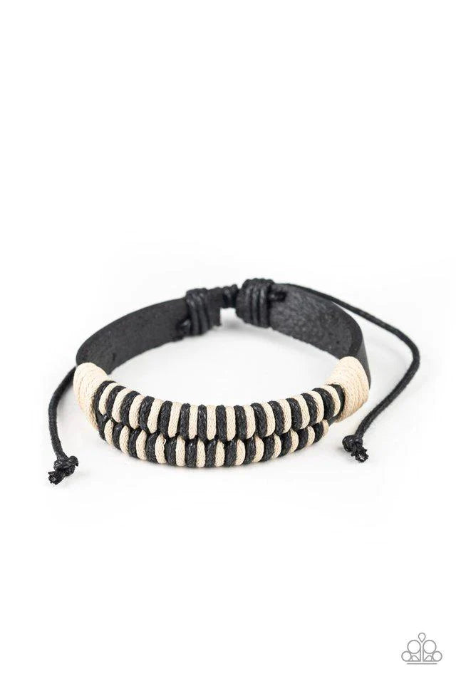 Trail time  - Black BRACELET