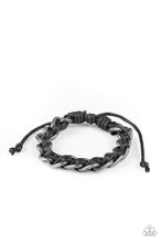 Load image into Gallery viewer, GREASE MONKEY - BLACK URBAN BRACELET
