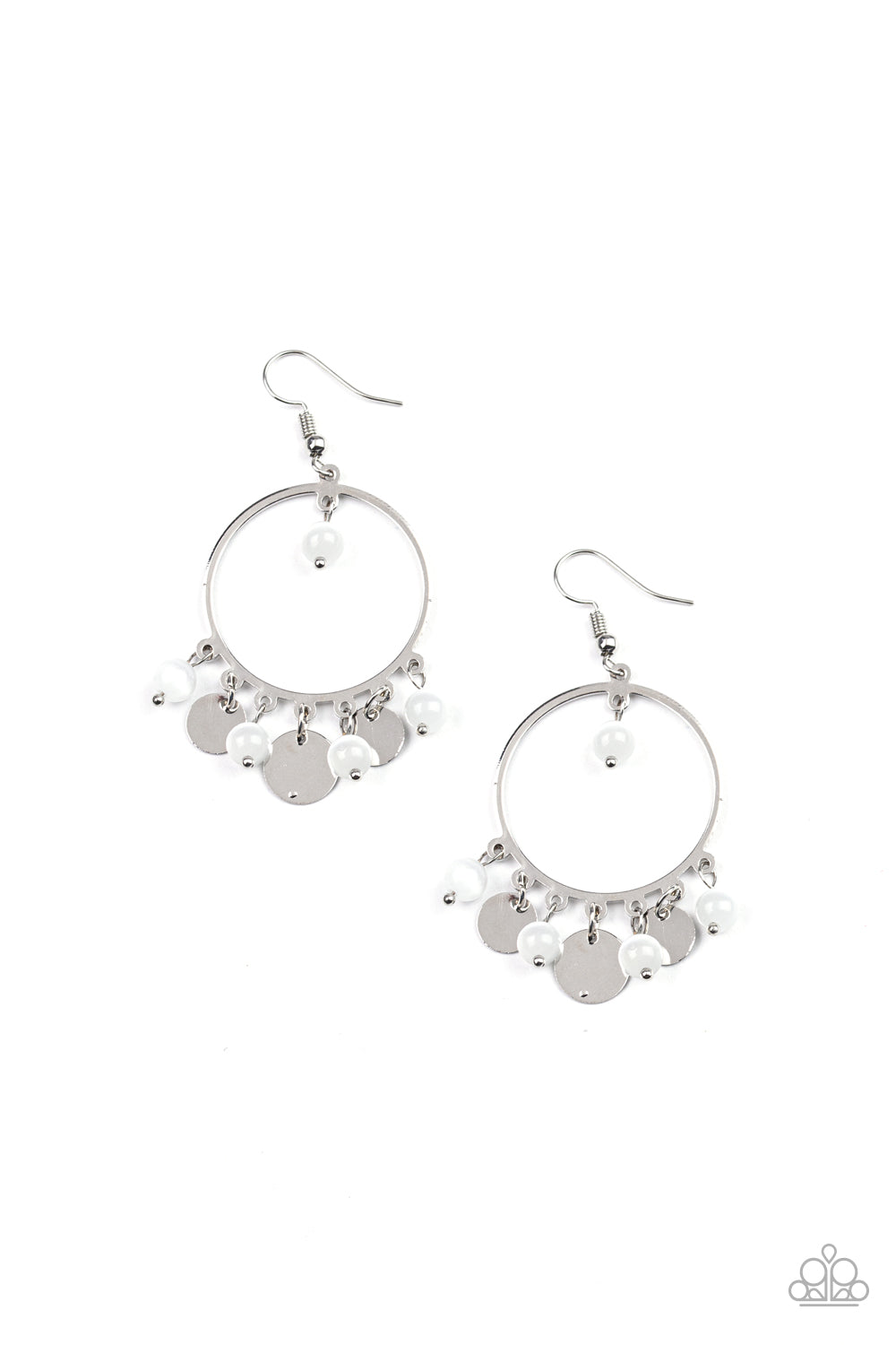 Bubbly Buoyancy - WHITE Earrings