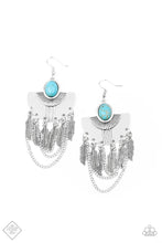 Load image into Gallery viewer, Desert Culture-BLUE Necklace &amp; Sure Thing Chief Earrings SET SOLD TOGETHER
