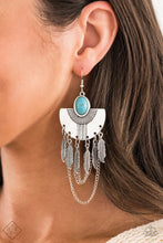 Load image into Gallery viewer, Desert Culture-BLUE Necklace &amp; Sure Thing Chief Earrings SET SOLD TOGETHER
