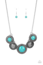 Load image into Gallery viewer, Canyon Cottage   - Blue  Necklace
