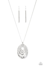 Load image into Gallery viewer, Renegade Rippeles- Silver  Necklace
