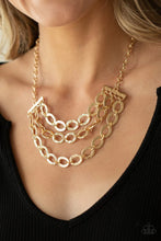 Load image into Gallery viewer, Repeat After Me -  Gold Necklace
