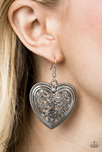 Load image into Gallery viewer, Victorian Devotion   - Silver Earrings
