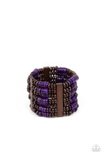 Load image into Gallery viewer, Vacay Vogue    - PURPLE   BRACELET
