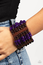 Load image into Gallery viewer, Vacay Vogue    - PURPLE   BRACELET
