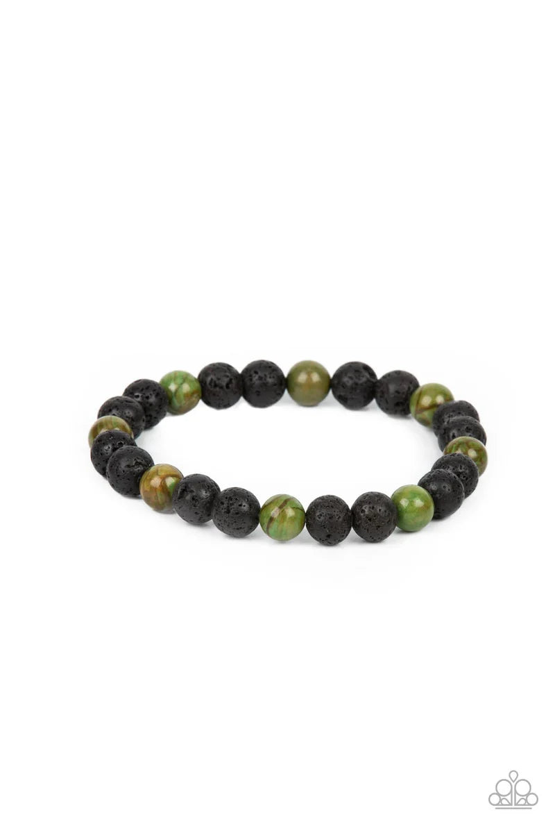 Molten Mogul - GREEN  urban Men's Bracelet