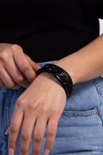 Load image into Gallery viewer, Roam and Board -Black  Bracelet
