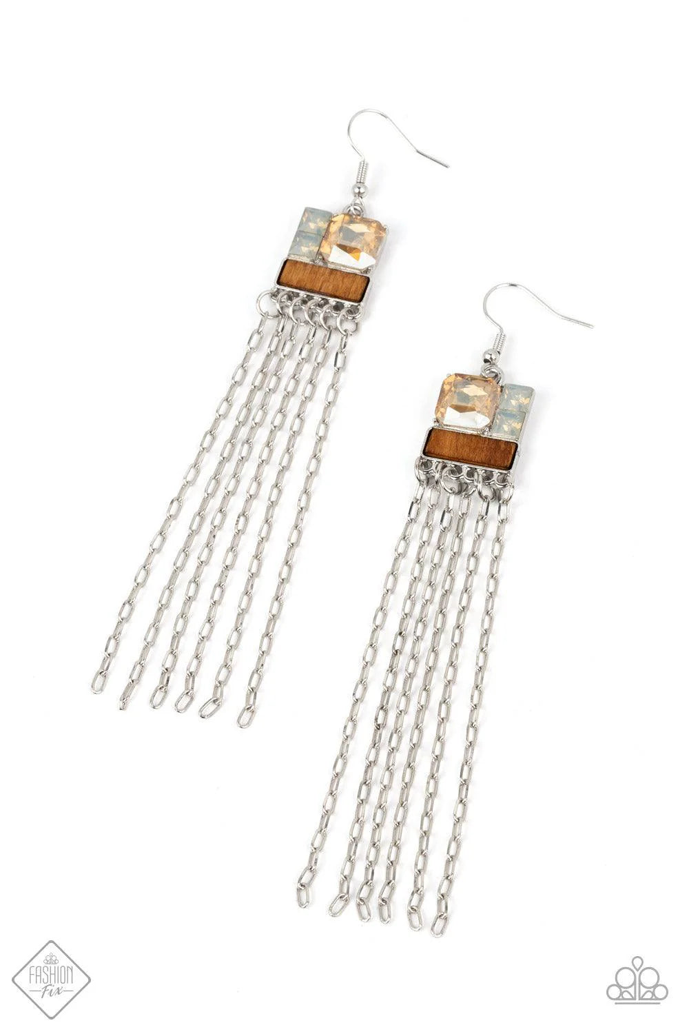 Thrift Shop Shimmer -- MUTLI  Earrings - FASHION FIX