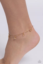 Load image into Gallery viewer, A Smile a Minute- Gold Anklet
