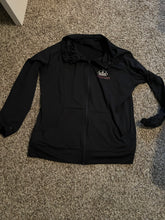 Load image into Gallery viewer, Paparzzi Athletic Jacket- -BLACK size 3XL
