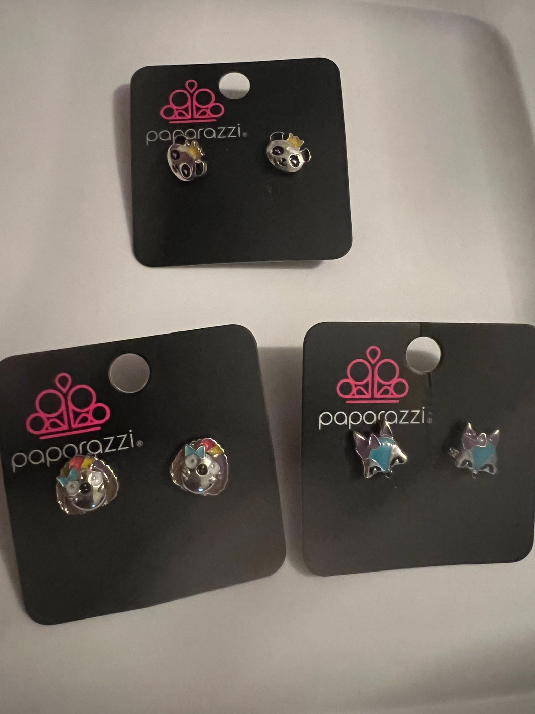 Lil Diva's (kids) animal shaped post earring ***4 for $1***