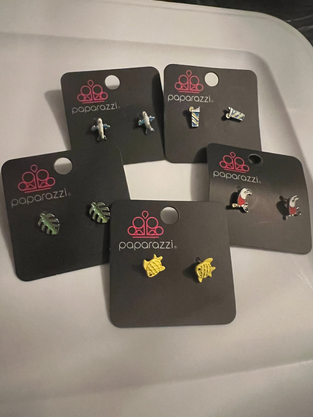 Lil Diva's (kids) SUMMER  shaped post earring ***4 for $1***