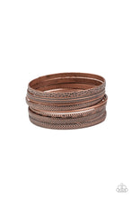 Load image into Gallery viewer, Relics on Repaeat - Copper Bracelet
