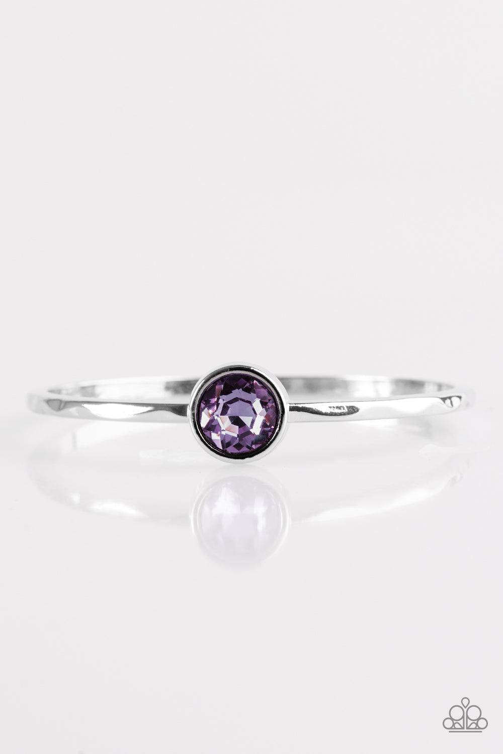 Diamonds For Breakfast- Purple Bracelet