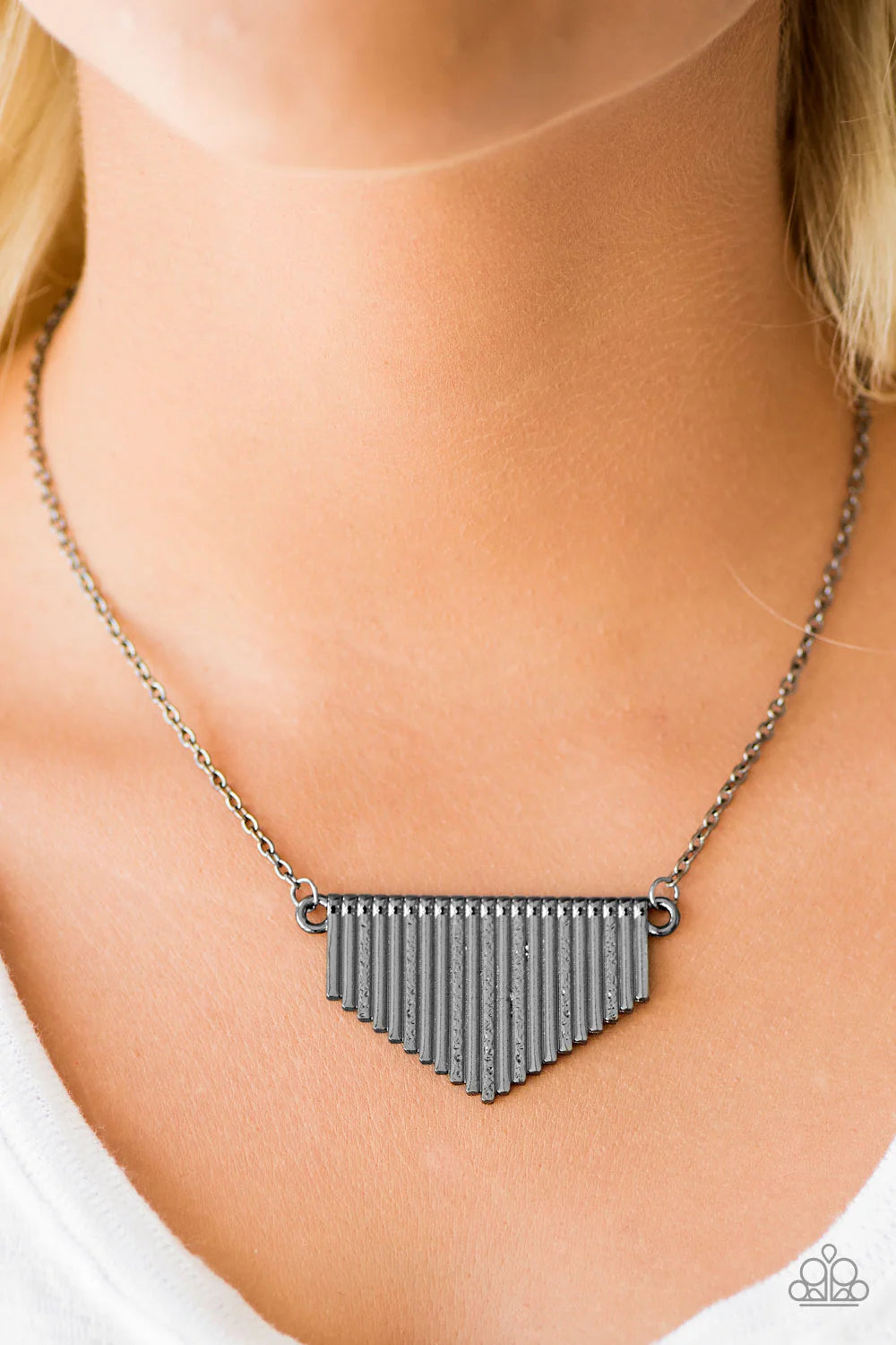 Imperially Industrial - SILVER  Necklace