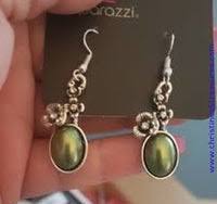 Load image into Gallery viewer, Floral Finery- Green Earrings
