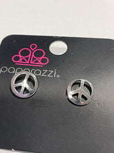 Load image into Gallery viewer, Lil Diva&#39;s (kids) peace shaped post earring ***4 for $1***
