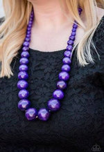 Load image into Gallery viewer, Effortlessly Everglades - Purple Necklace
