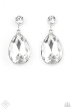 Load image into Gallery viewer, Debutante Dazzle- White Earring
