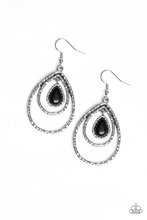 Load image into Gallery viewer, Desert Temptest - Black Earring
