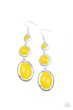 Load image into Gallery viewer, Retro Reality  - YELLOW Earrings
