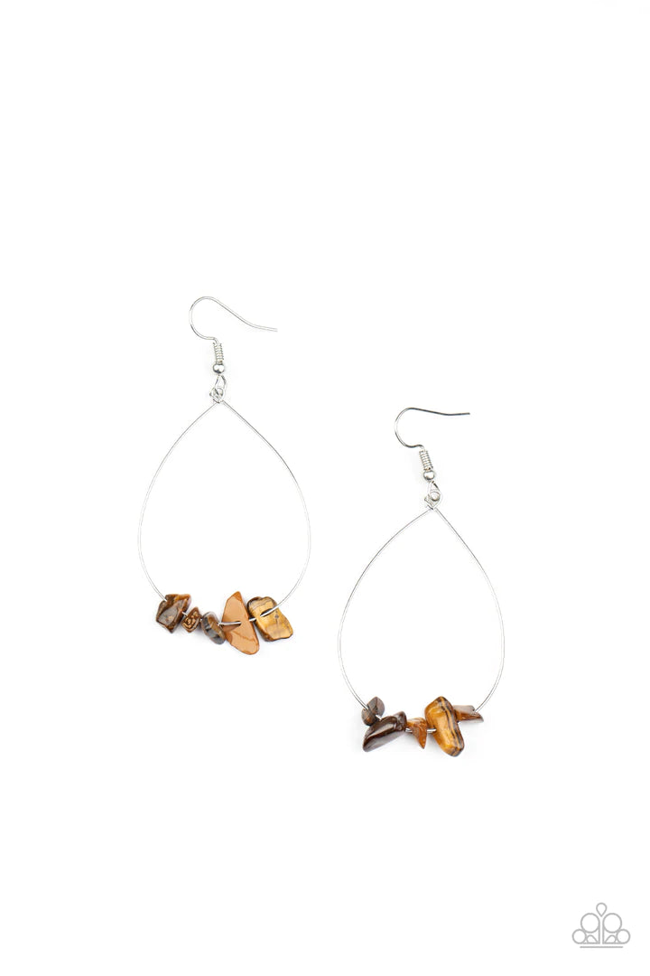 South Beach Serenity - BROWN  Earrings
