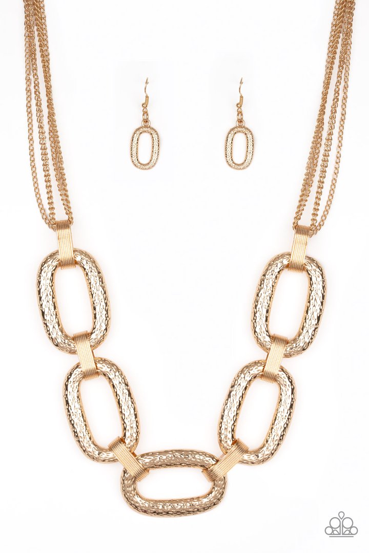 Take Charge  - GOLD Necklace