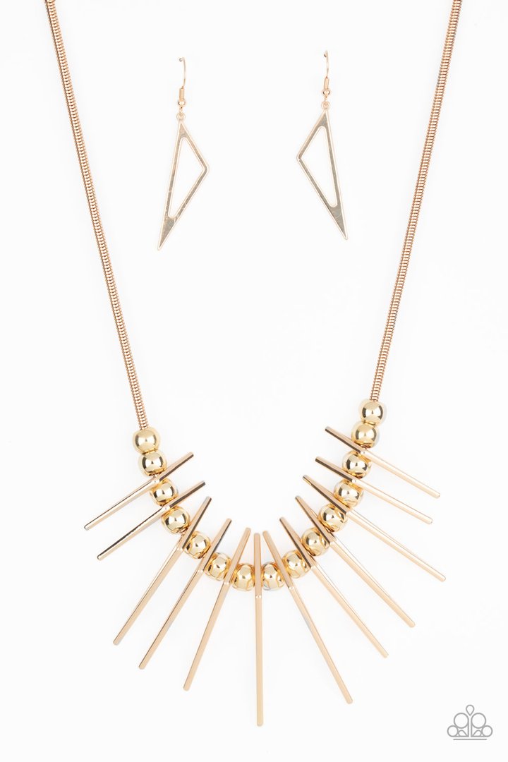 Fully Charged - GOLD  Necklace