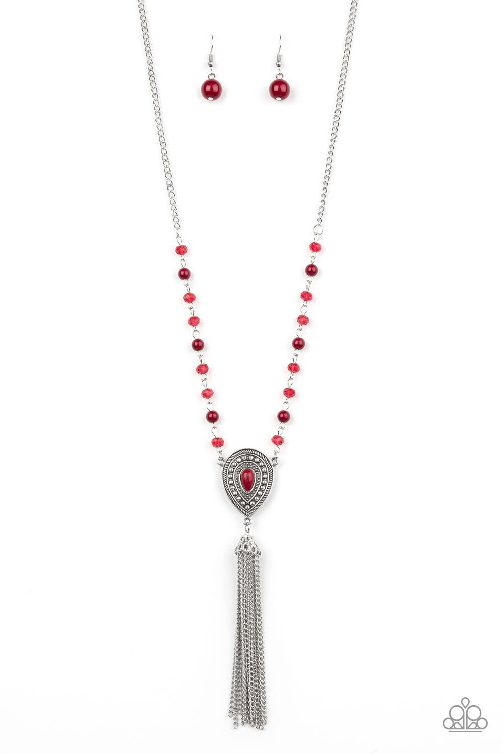 Soul Quest - RED  Necklace
