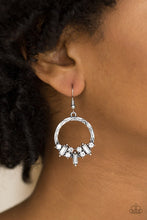 Load image into Gallery viewer, On The Uptrend - White Earrings

