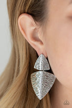 Load image into Gallery viewer, Primal Factor - Silver Earrings
