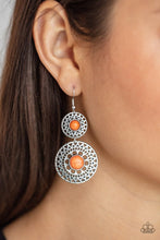 Load image into Gallery viewer, Sunny Sahara   - Orange  Earring
