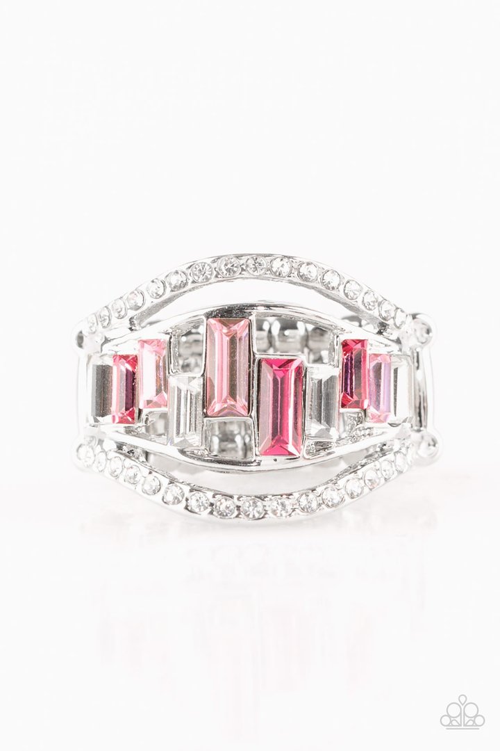 Treasure Chest Charm - PINK Ring