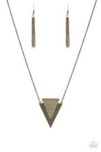 Load image into Gallery viewer, Ancient Arrow  - BRASS Necklace
