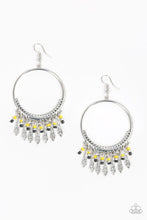 Load image into Gallery viewer, Floral Serenity  - Multi/Yellow Earrings

