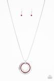 Load image into Gallery viewer, Gather Around Gorgeous- RED  Necklace
