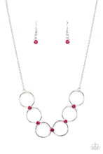 Load image into Gallery viewer, Regal Society- PINK  Necklace
