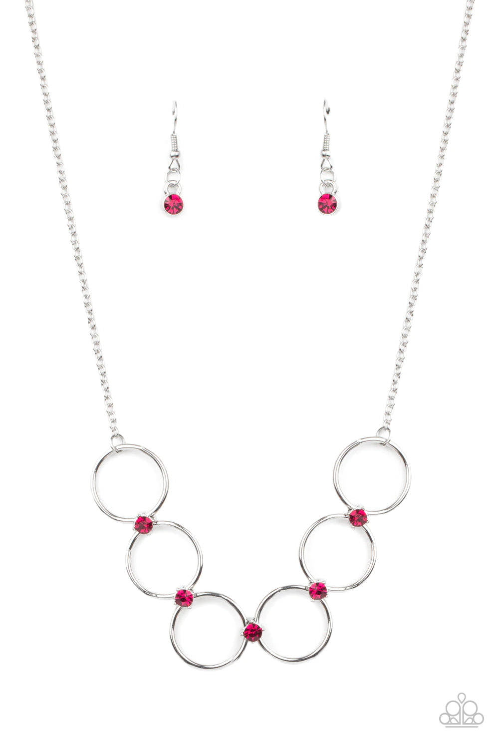 Regal Society- PINK  Necklace